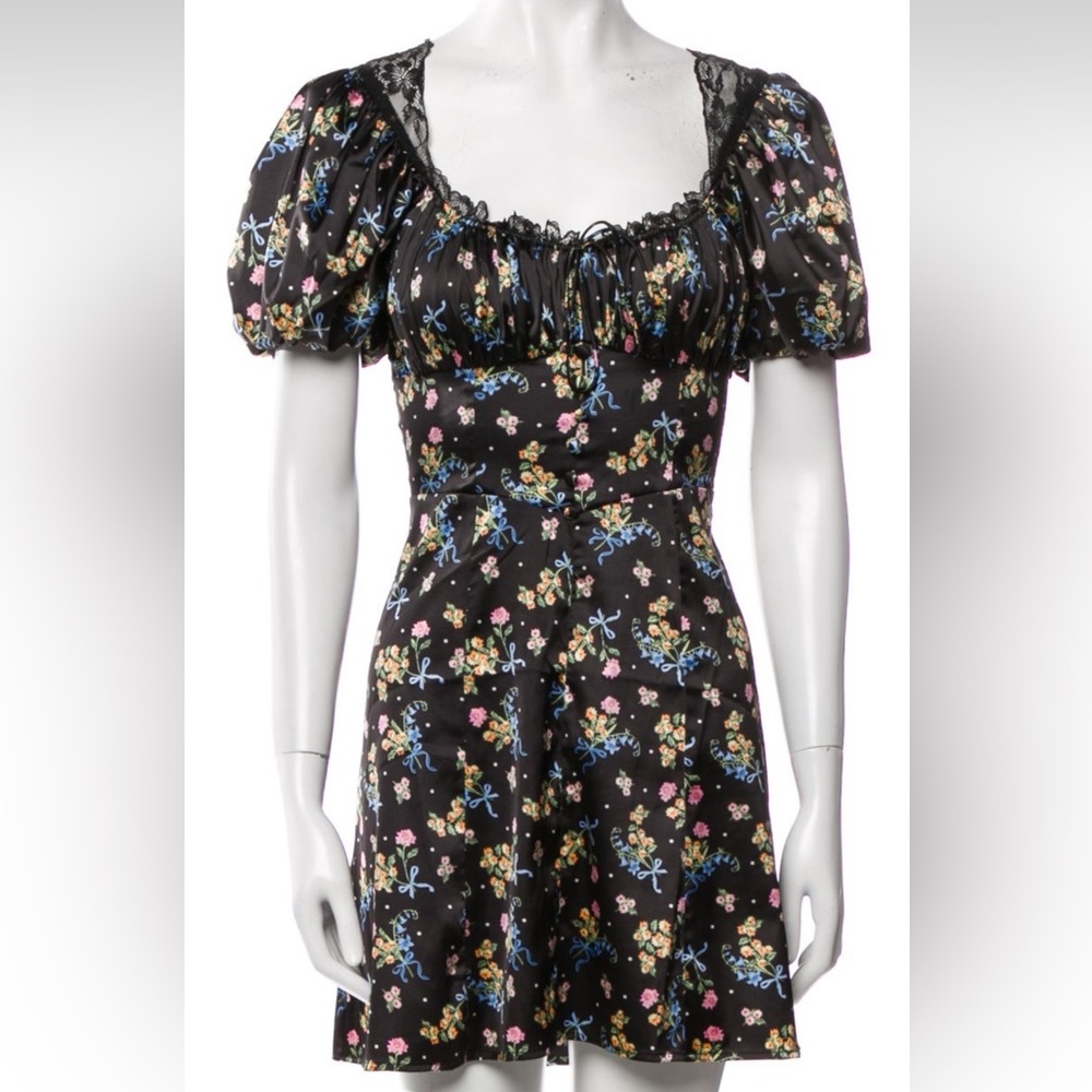 For Love And Lemons Floral Dress